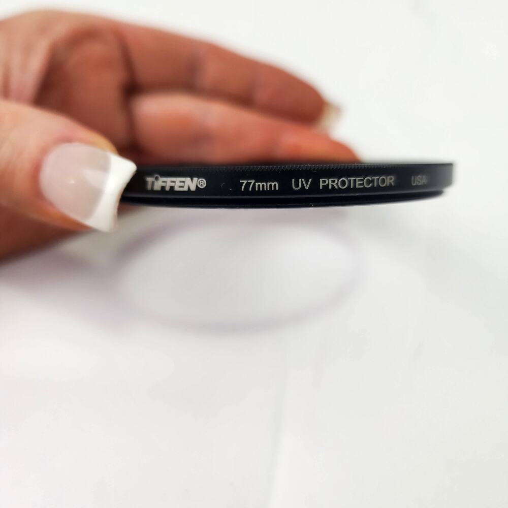 Tiffen 77mm UV Protector Filter for Canon Nikon Sony DSLR Camera Lenses